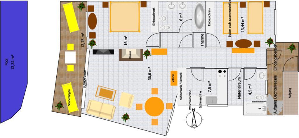 Luxury Apartment Carvoeiro  Rum bild